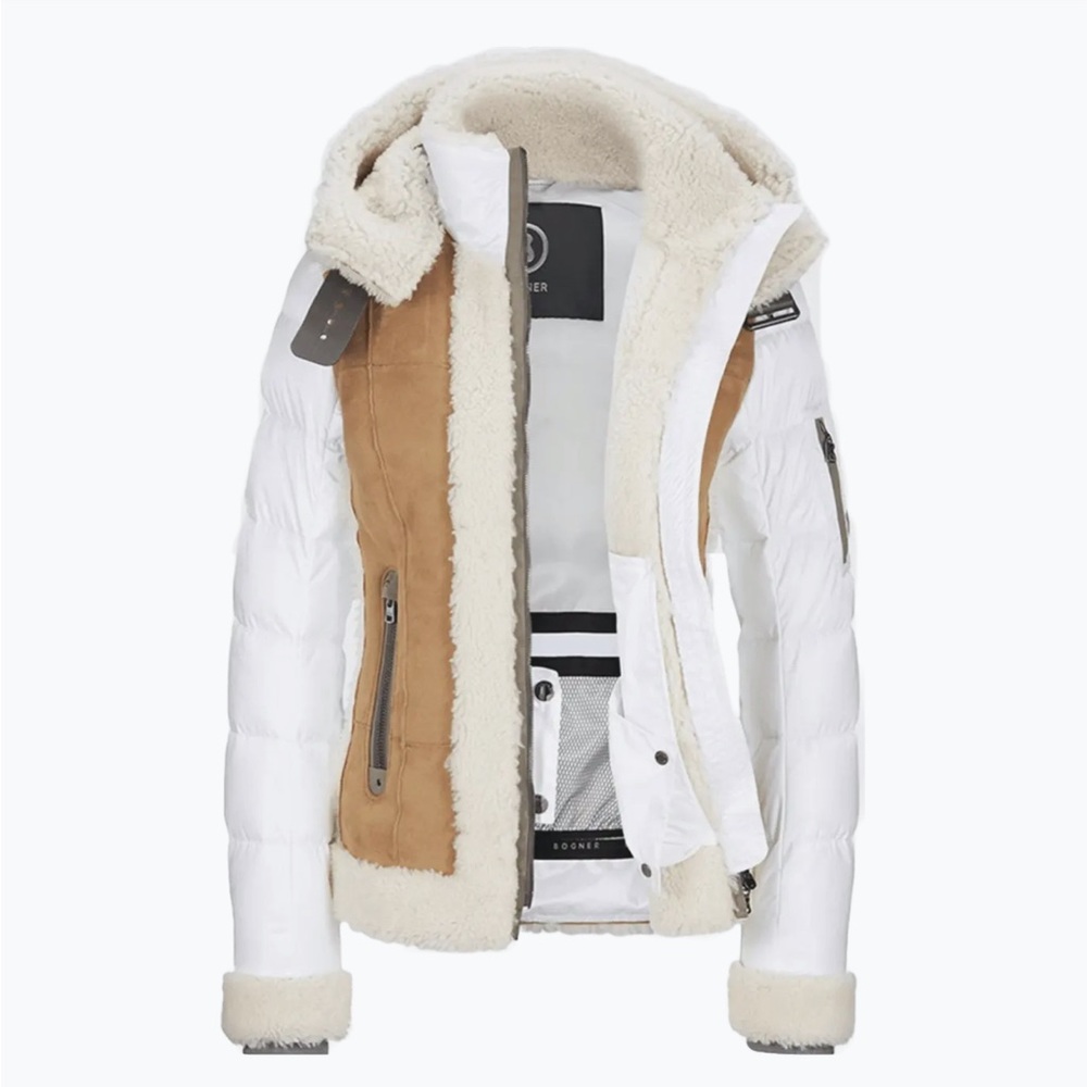 Rare Bogner Riana-LD Women’s Shearling Jacket M - Picture 5 of 16